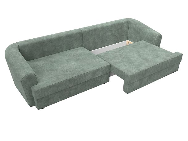 Диван прямой Милтон Велюр зеленый - Вид 7