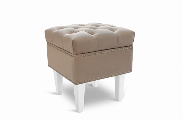 Пуф «Париж» 400 бежевый - Вид 1