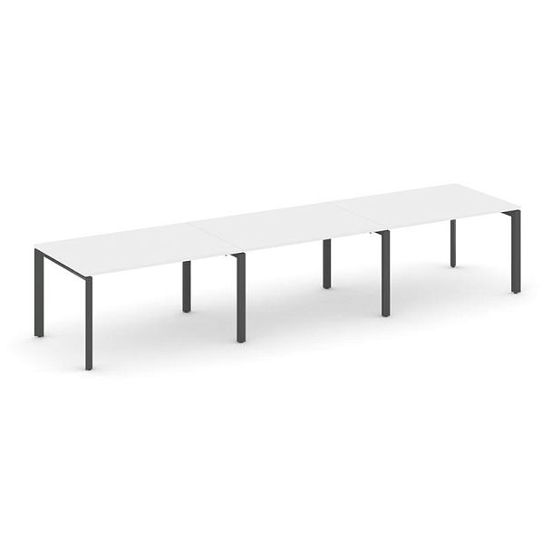 Style Project Next Стол переговорный SN-59P.SPRG-021.3 Белый/Металл Антрацит 2940*980*750 - Вид 1
