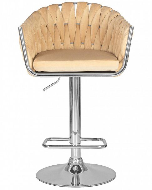 Стул барный DOBRIN MARCEL (бежевый велюр (MJ9-10)) - Вид 7