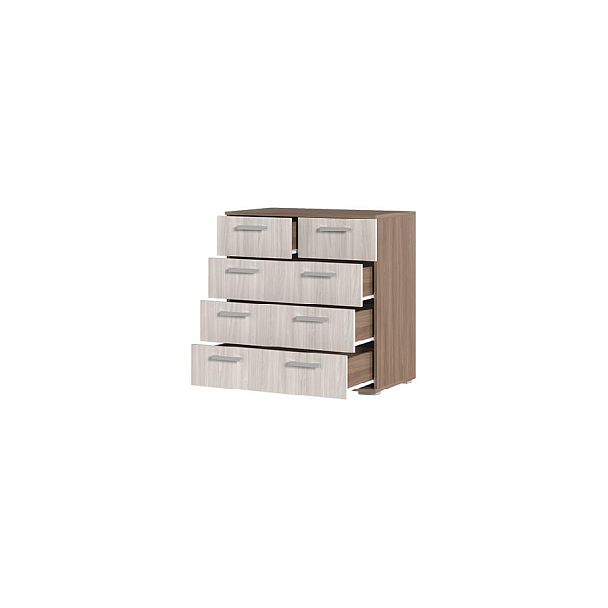 Комод К-5 шимо темный/шимо светлый - Вид 2