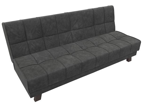 Диван прямой Винсент Велюр серый - Вид 5