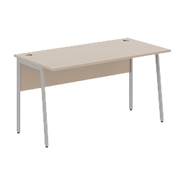 Стол прямой СП-3P Мокачино/Алюминий 1400х720х755 IMAGO PLUS - Фото предпросмотра