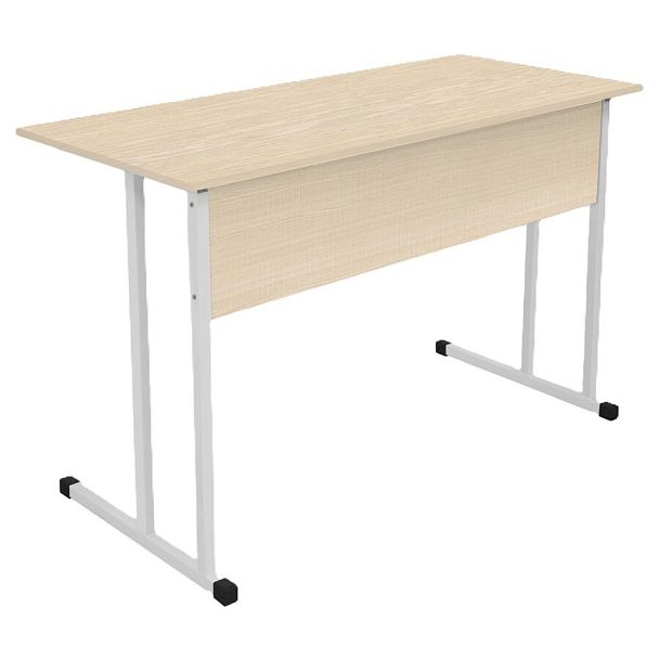 Стол ученический Квадро Лайт 2М (Н), двухместный, нерегулируемый (стандартные цвета RAL), гр.4 - Вид 1