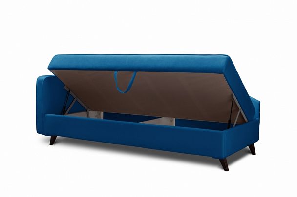 Тахта «Альфа» синяя - Вид 3