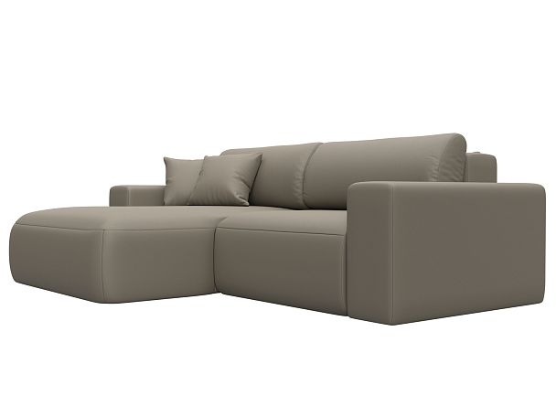 Диван угловой Лига-036 НПБ Классик левый угол Экокожа бежевый - Вид 3