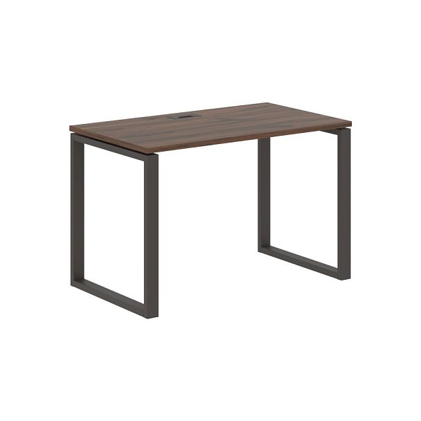 Стол прямой EQST 1167 Дуб Денвер тёмный/Мокко 1160х670х750 EDIS - Вид 1