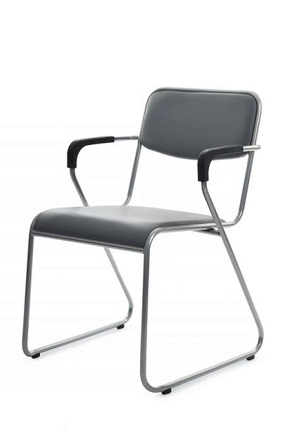 Кресло Nix Plus RCH OMKL-03 Серый/Металл окрашенный Хром - Вид 7