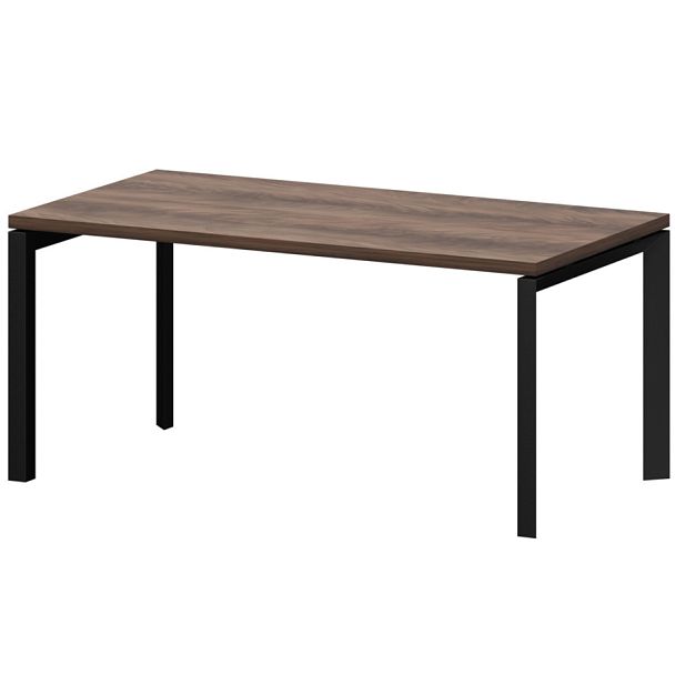 Стол руководителя на металлокаркасе КТМ-17.38 дуб апрель 1712x900x750 Акцент - Вид 1