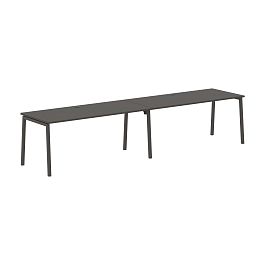 Стол 2-х местный ELWST 3580 Мокко/Мокко 3526х800х750 EDIS - Фото предпросмотра