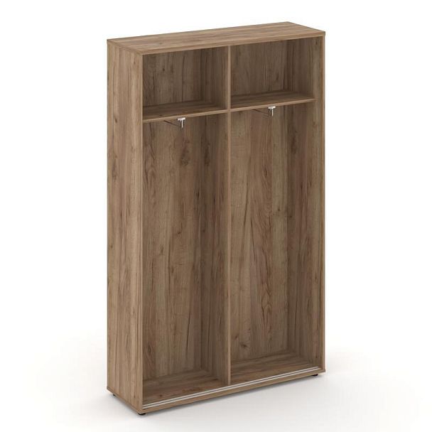 Стайл Проджект Шкаф-купе для одежды SN.SHK-003 Дуб Табак/Черный Ручки 1200*400*1982 - Вид 2