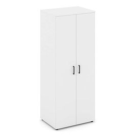 Стайл Проджект Гардероб широкий глубокий SN.GB-004 Белый/Черный Ручки 796*600*1982 - Фото предпросмотра