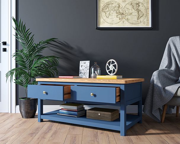 Журнальный стол "Jules Verne" JV34ETGB - Вид 3