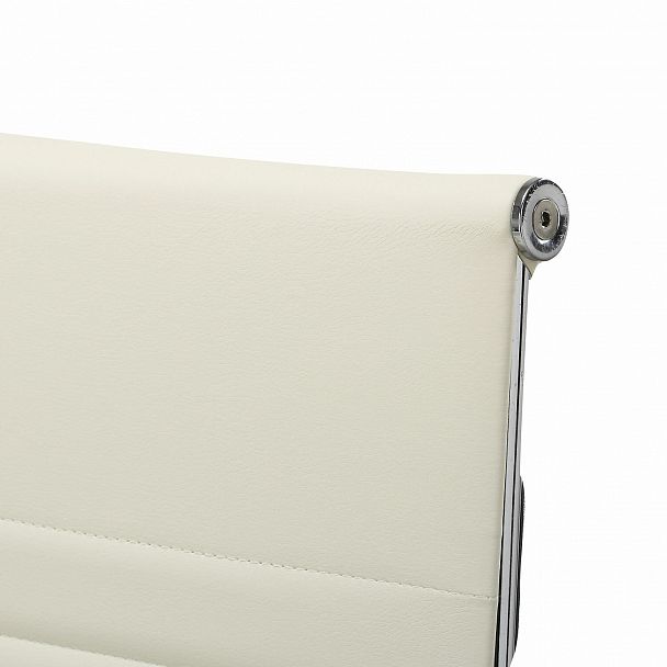 Кресло офисное BRABIX "Energy EX-509", экокожа, хром, бежевое, 531166 - Вид 8