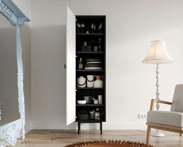 Шкаф c одной дверкой Emerson Матрешки арт EM101/Art04 - Вид 2