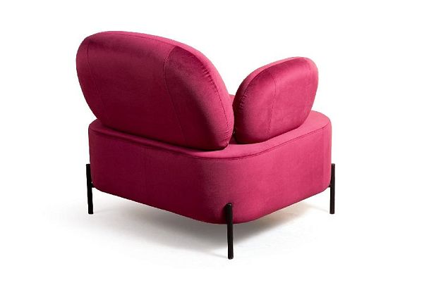 Кресло Dandy, бархат красный 16 - Вид 5