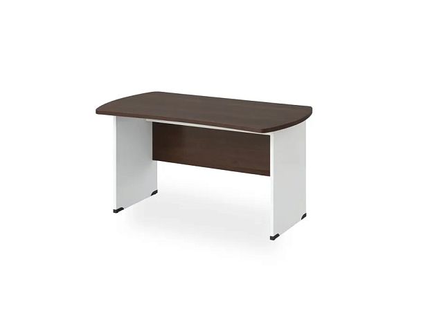 БЕРЛИН / BERLIN Стол симметричный 1800х850х740 Венге/Белый - Вид 1