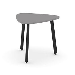 Стайл Проджект Стол переговорный SN-6.SPRG-71.3 Серый Пепел/Металл Черный 1200*1200*750 - Фото предпросмотра