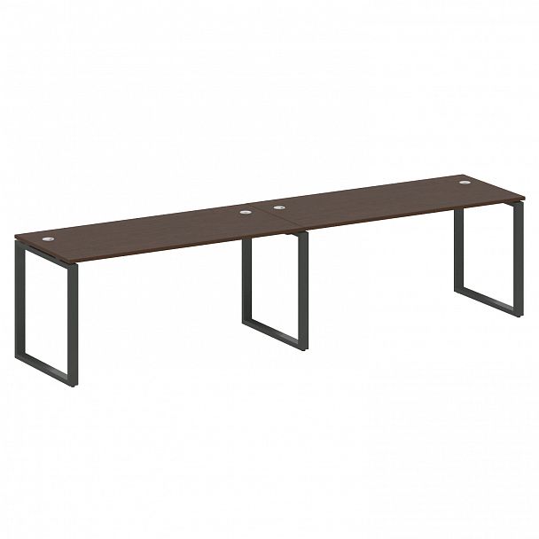 Рабочая станция "Metal System" БО.СМ-2.4 венге/антрацит - Вид 1