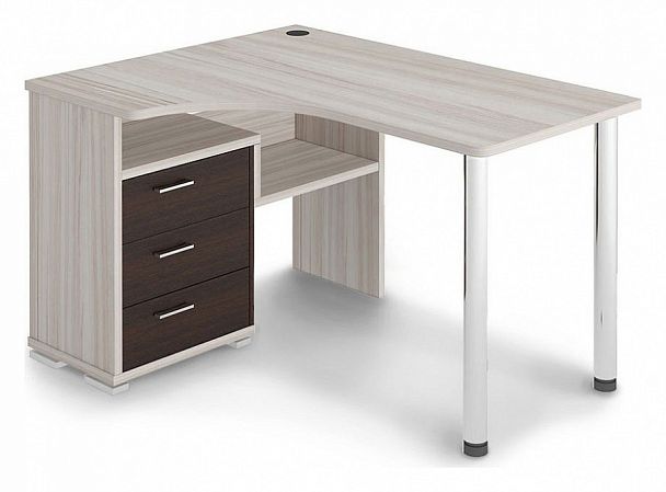 Стол письменный Домино СР-132С Венге/Карамель левый - Вид 1