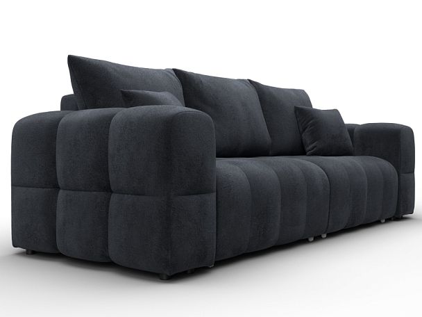 Диван прямой Лига-110 НПБ Велюр серый - Вид 3