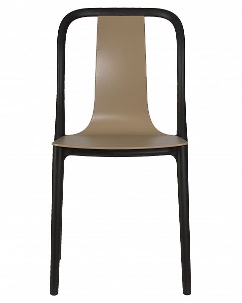 Стул обеденный DOBRIN ADAM (черный/бежевый) - Вид 6