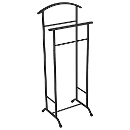 Вешалка-стойка костюмная "Стиль-3", 1080х470х350 мм, металл, черная, ВНП 300 Ч - Фото предпросмотра