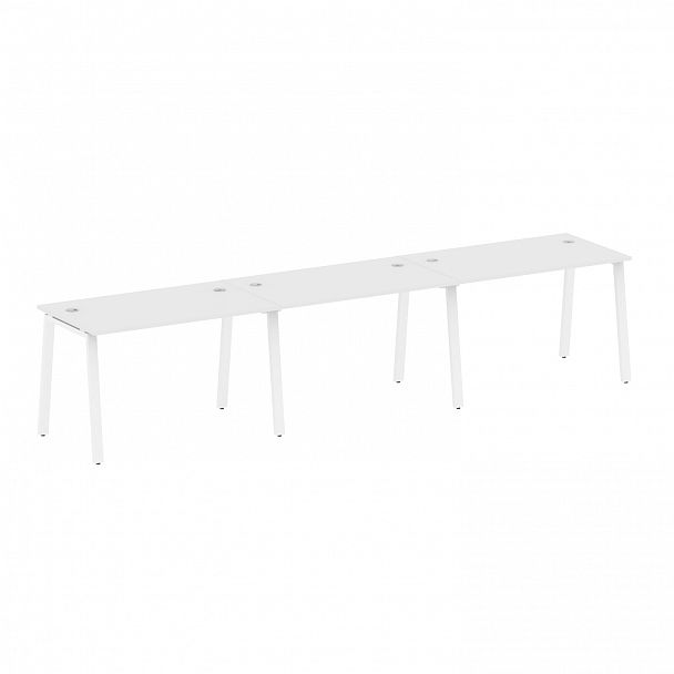 Рабочая станция "Metal System" БА.СМ-3.2 белый - Вид 1