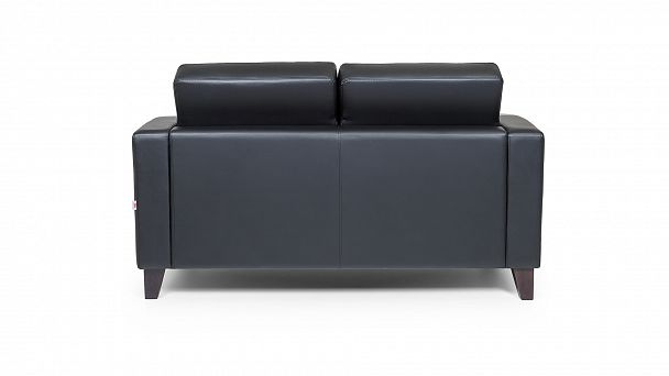 Секция 3-местная левая Basel 195x85x84 чёрный - Вид 6