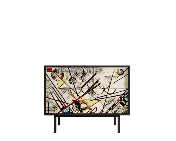 Комод с двумя дверками Emerson by Kandisky арт EM02/Print_01 - Вид 1