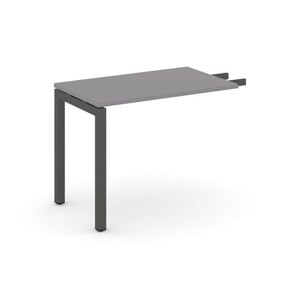 Стайл Проджект Брифинг приставка SN-5P.BR-005 Серый Пепел/Металл Антрацит 1380*600*750 - Вид 1