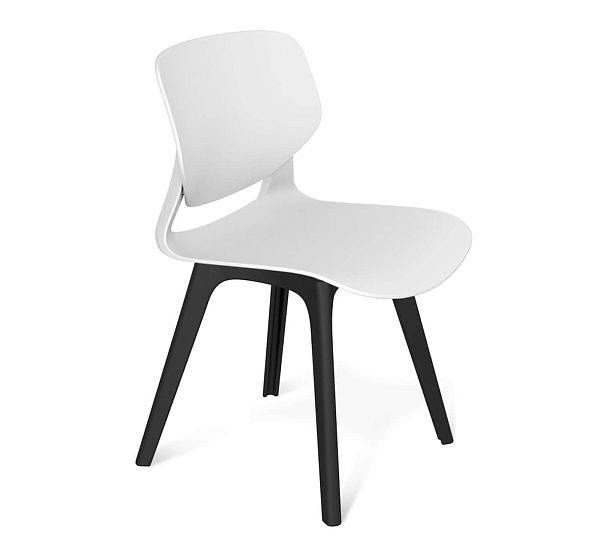 Стул Sheffilton SHT-ST59/S195 белый/черный - Вид 2