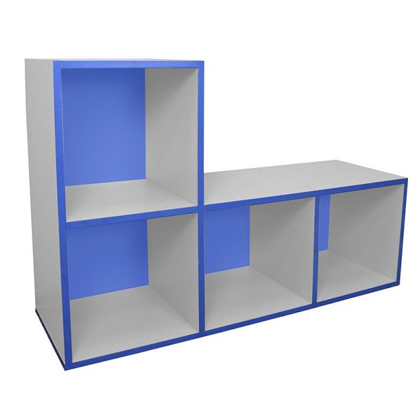 Стеллаж "ТЕТРИС" угловой ВИД 1 - Вид 3