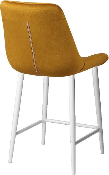 Комплект полубарных поворотных стульев Эйден, Confetti chai tea/белый, 2 шт. - Вид 5