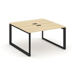 Style Project Next Рабочая станция двухсторонняя SN-59O.DRS-011 Акация Лорка/Металл Черный/Черный Заглушка 980*1432*750 - Фото предпросмотра
