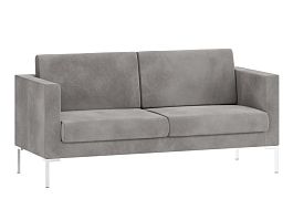 Hans Диван трёхместный HNS-03 Teddy 024/Металл Хром 1820*770*820 - Фото предпросмотра