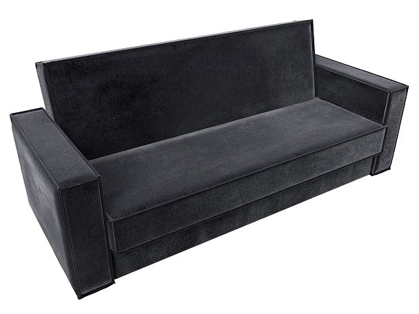 Диван-книжка Куба Велюр серый - Вид 5