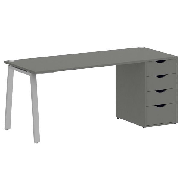 Home Office Стол письменный VR.SP-3-178.4.A Металлик/Серый металл 1780*720*750 - Вид 1