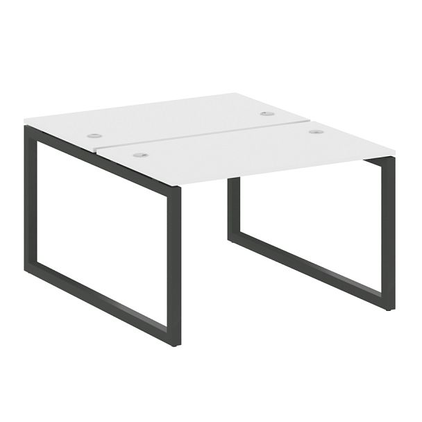 Metal System Quattro Р. ст. на О-образном м/к 50БО.РАС-СП-2.2 Белый/Антрацит металл 1200*1475*750 - Вид 1