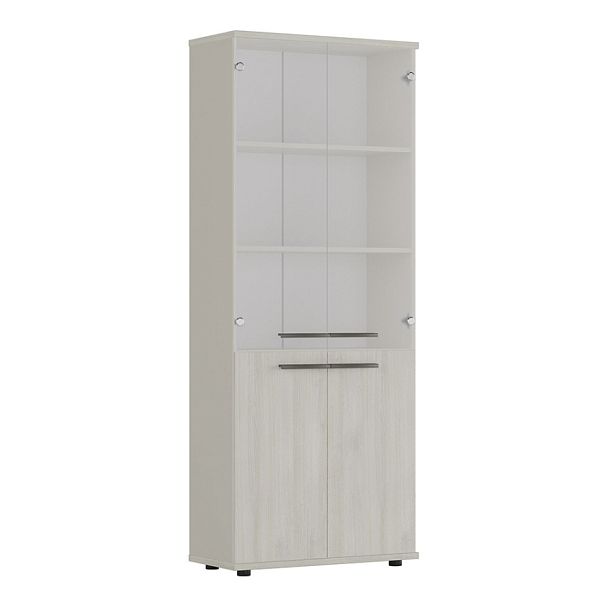 Шкаф для бумаг New Line  дуб шамони светлый - Вид 1