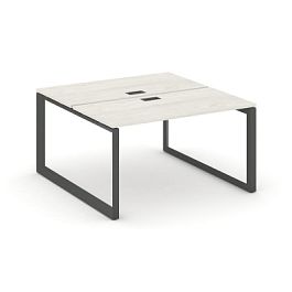 Style Project Next Рабочая станция двухсторонняя SN-59O.DRS-002 Дуб Наварра/Металл Антрацит/Черный Заглушка 1180*1232*750 - Фото предпросмотра