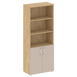 Шифт Шкаф высокий широкий SK.ST-1.1 Тиквуд Светлый/Капучино 800*420*1977 - Фото предпросмотра