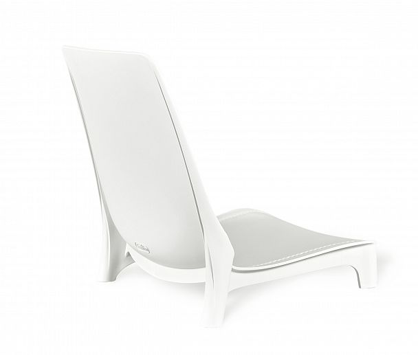 Стул Sheffilton SHT-S75 белый/хром лак (цинк) - Вид 4