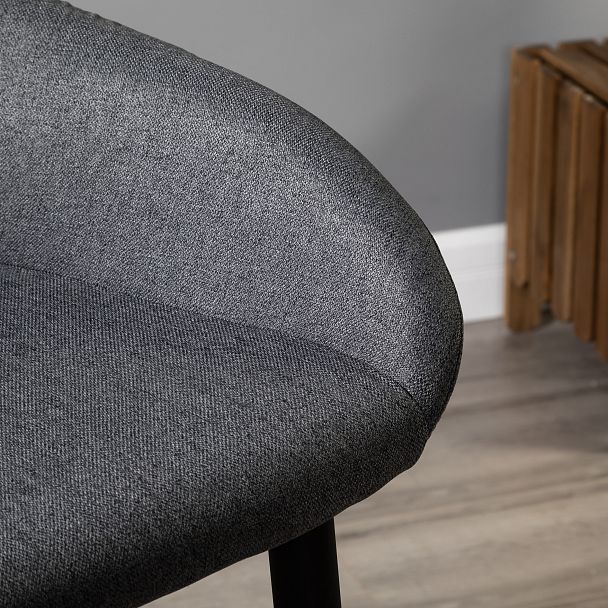 Кресло Бар.Kent тёмно-серый/черный - Вид 13