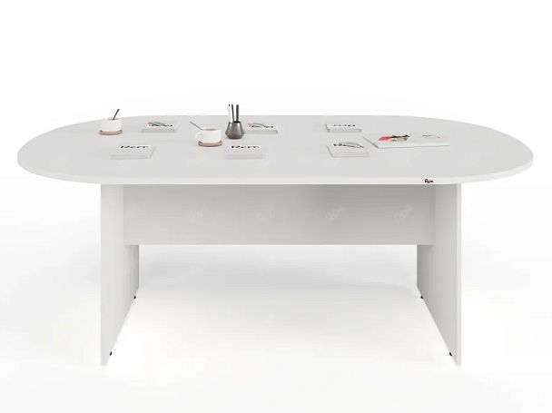 ЛАЙТ / LIGHT RLG010-20x12 Конференц-стол 200x120x75 Белый - Вид 2