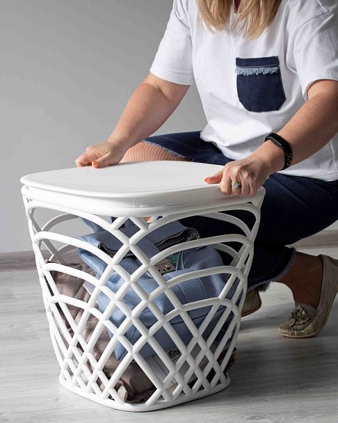 Столик журнальный Sheffilton STH-CT83 белый - Вид 7