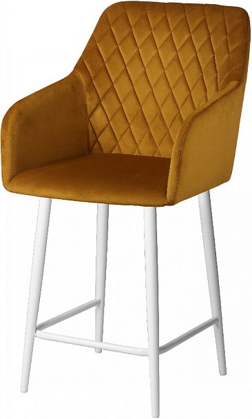 Комплект полубарных поворотных кресел Барли К, Confetti chai tea/белый, 2 шт. - Вид 2