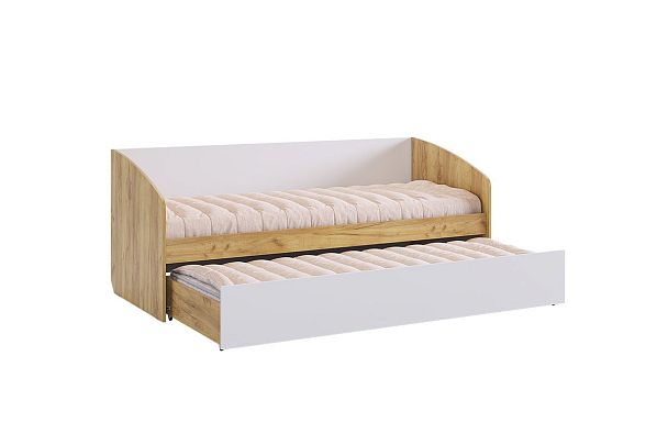 Форсаж Кровать MKF-07.2725 дуб крафт золотой/белый - Вид 6