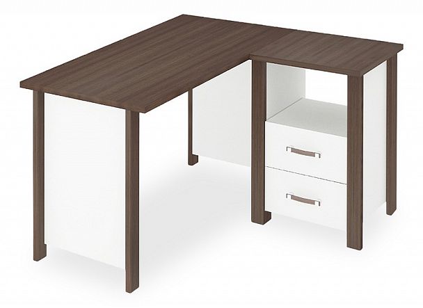 Стол письменный Бартоло СТД-У Белый/Шамони - Вид 1