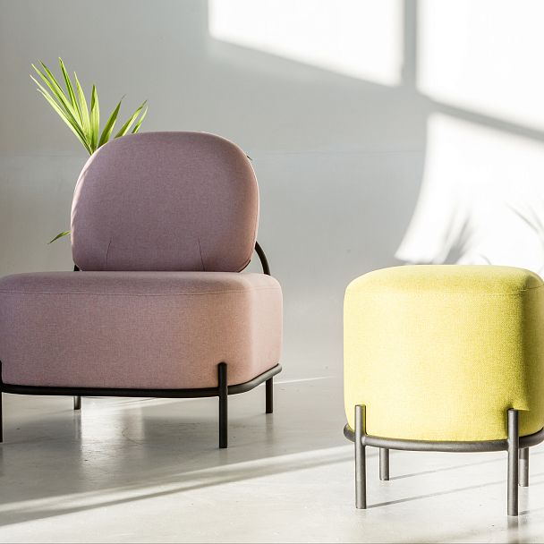 Пуф малый Gawaii Тем серый - Вид 6